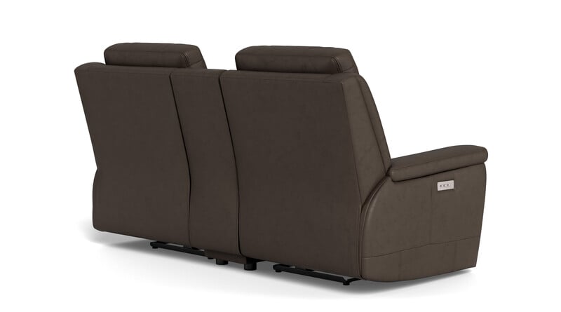 Palliser Asher Asher Power Reclining Console Loveseat