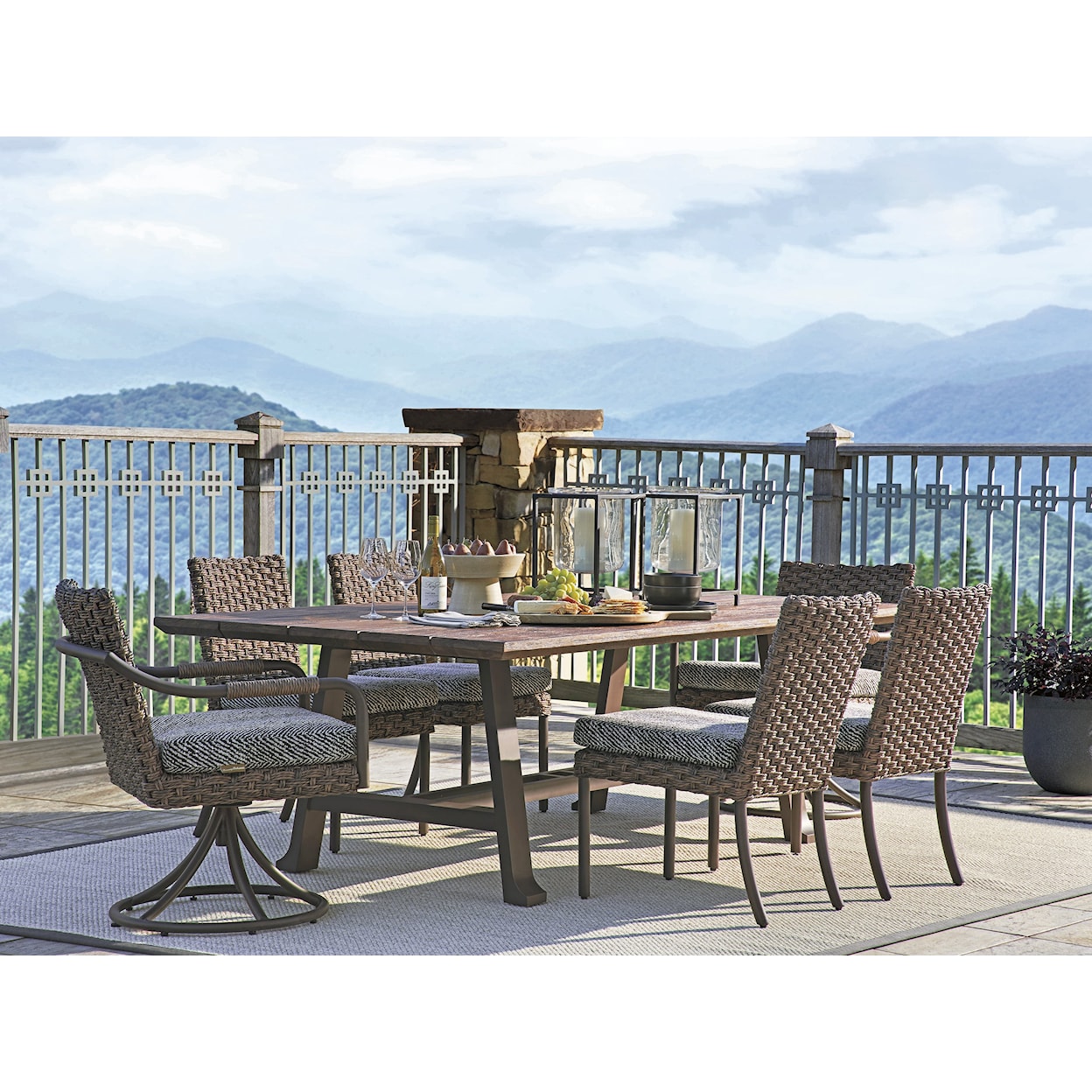 Tommy Bahama Outdoor Living Kilimanjaro Rectangular Dining Table