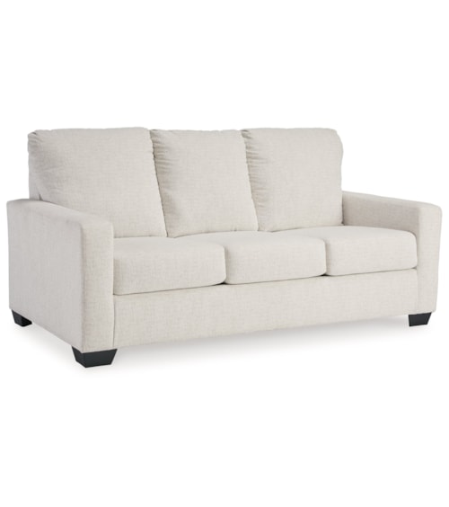 Contemporary Queen Sleeper Sofa with Track Arms