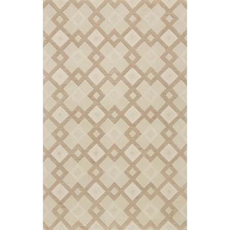 3'3" x 5'3" Ivory Vista Rug