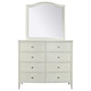 Aspenhome Charlotte 8 Drawer Chesser with Mirror