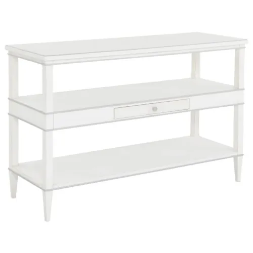 Transitional Console Table with Drawer