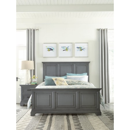 King Panel Bed