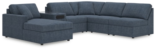 6-Piece Sectional With Chaise