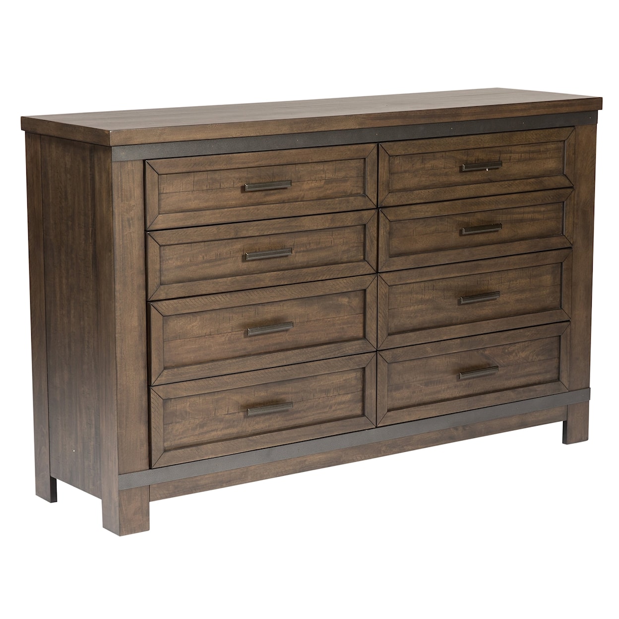 Liberty Furniture Thornwood Hills 8-Drawer Bedroom Dresser