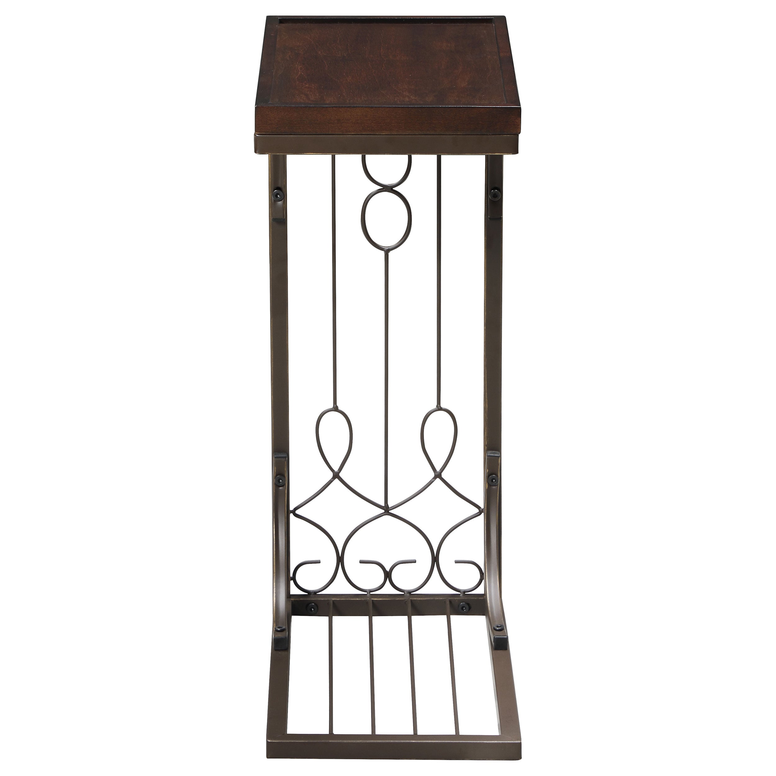 Coaster Alyssa Alyssa C-Shape Sofa Side Table Copper