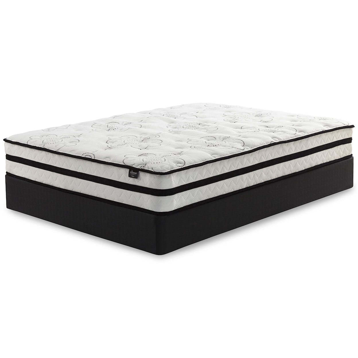 Sierra Sleep Chime 10 Inch Hybrid Queen Mattress and Pillow