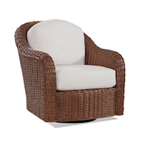 Wicker Swivel Chair