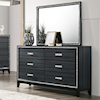 Acme Furniture Haiden Dresser and Mirror Set