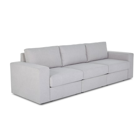 Wide-Arm Sofa