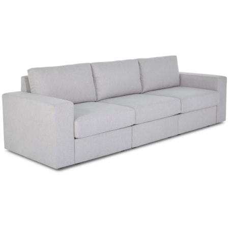 Wide-Arm Sofa