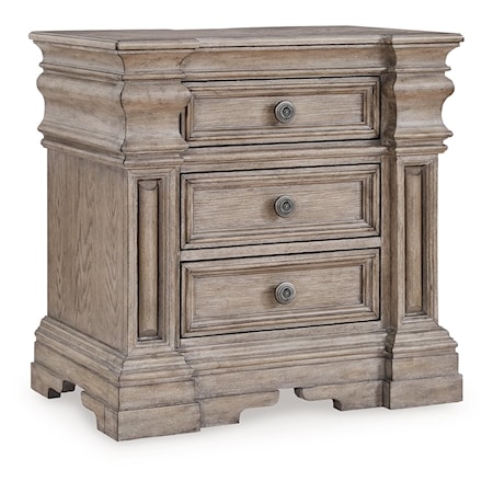 3-Drawer Nightstand