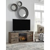 Ashley Signature Design Trinell 60" TV Stand w/ Electric Fireplace