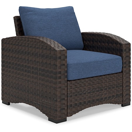 Outdoor Lounge Chair with Cushion