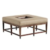 Lexington Lexington Upholstery Carillon Ottoman with Removable Tray