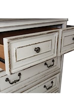 Wood framed drawer fronts and antique pewter hardware