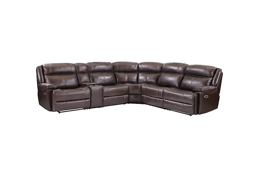 Eclipse Power Reclining Sectional by Parker Living at Galleria Furniture, Inc.