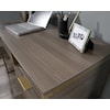 Sauder INTERNATIONAL LUX International Lux Single Pedestal Desk