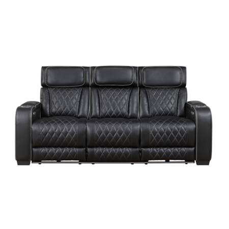 Dual Power Reclining Sofa