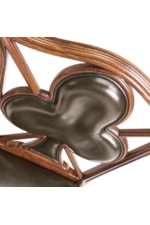Jonathan Charles JC Traditional Traditional Playing Card "Club" Side Chair