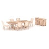 Canadel Loft 7-Piece Dining Set