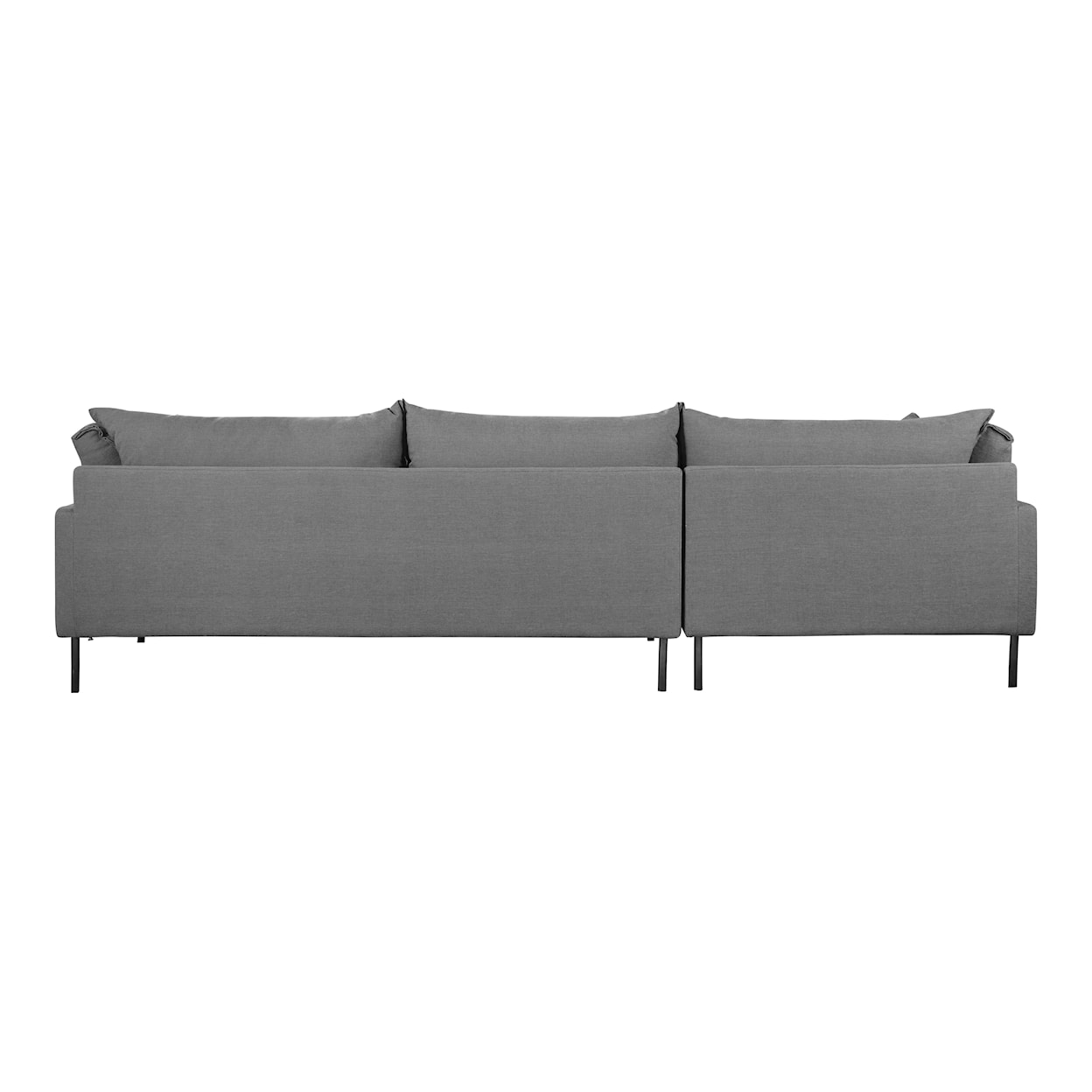 Moe's Home Collection Jamara Jamara Sectional Charcoal Right