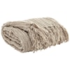 Ashley Furniture Signature Design Throws Noland - Almond Throw