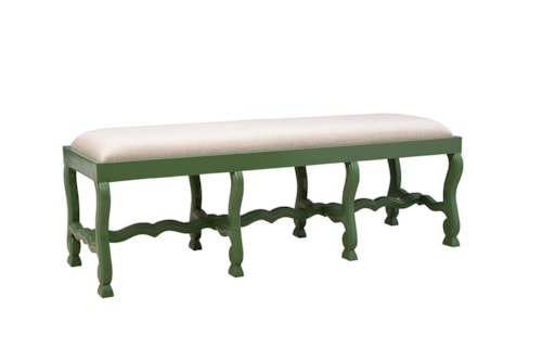 Green Romeo Bench