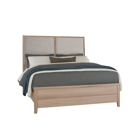 Queen Upholstered Panel Bed