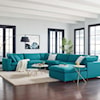 Modway Commix 7 Piece Sectional Sofa Set