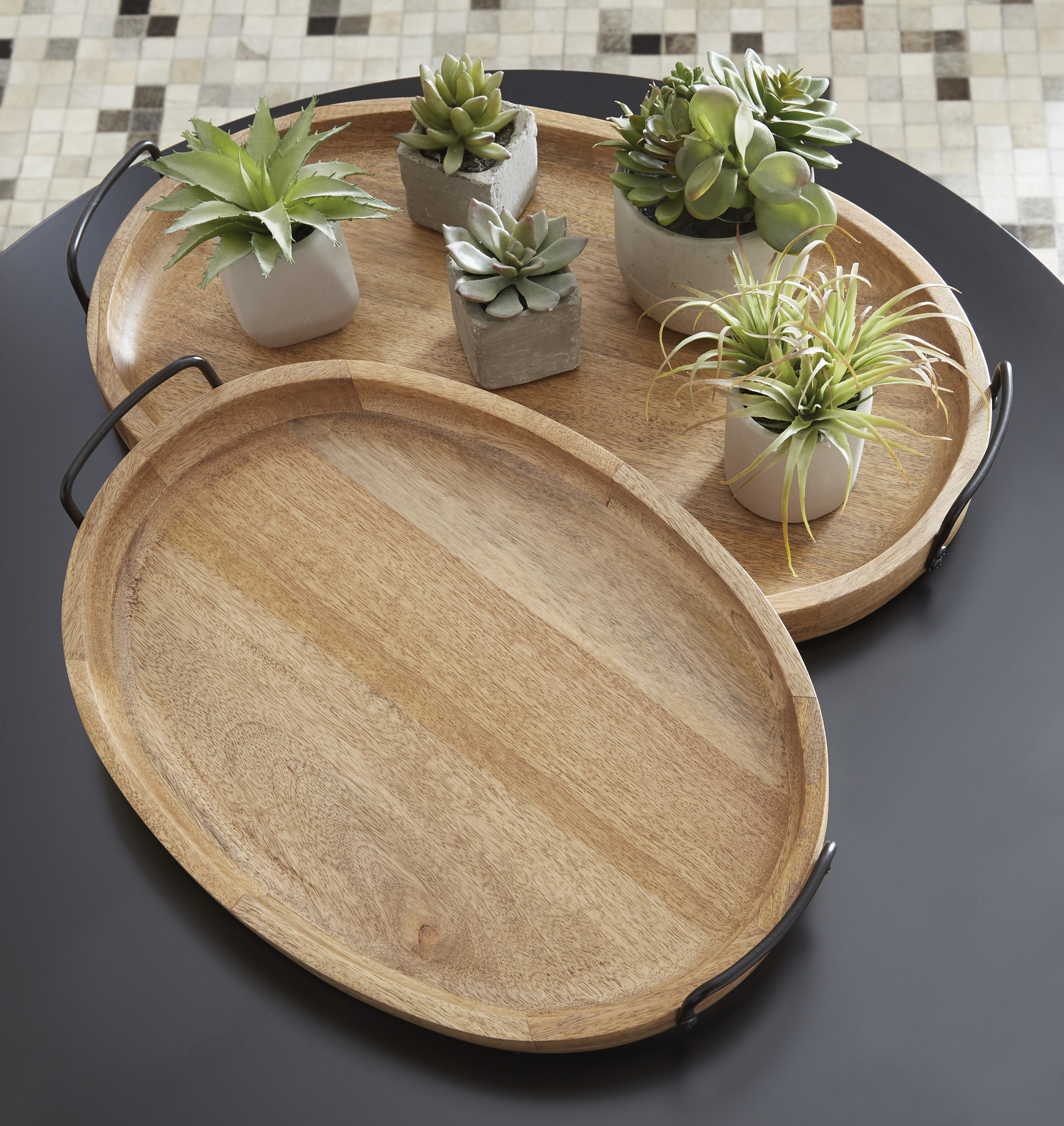 Signature Design by Ashley Jocelyne Tray Set