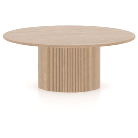 Contemporary Illusion Round Coffee Table