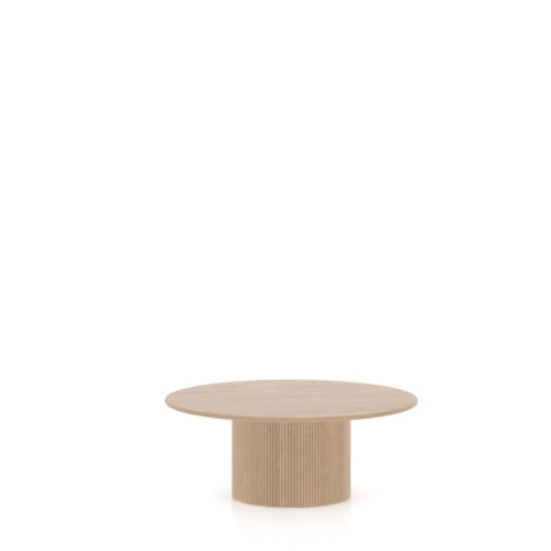 Contemporary Illusion Round Coffee Table