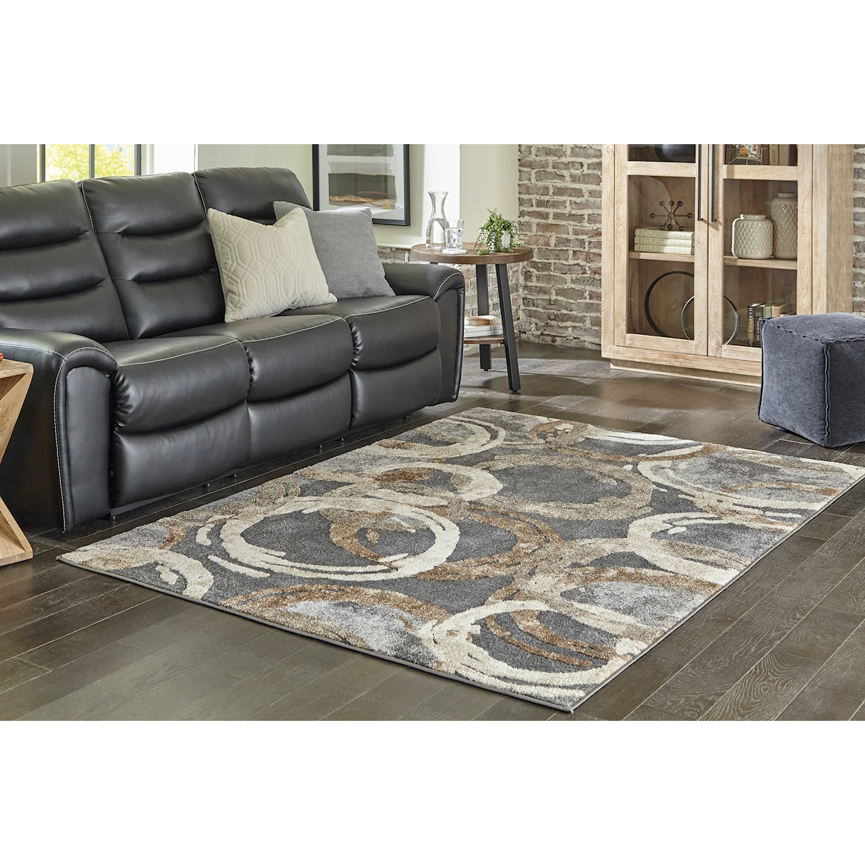 Ashley Furniture Signature Design Contemporary Area Rugs Faelyn Medium Rug