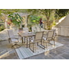 Signature Design by Ashley Beach Front 7-Piece Outdoor Dining Set