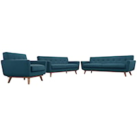 Sofa Loveseat and Armchair Set of 3