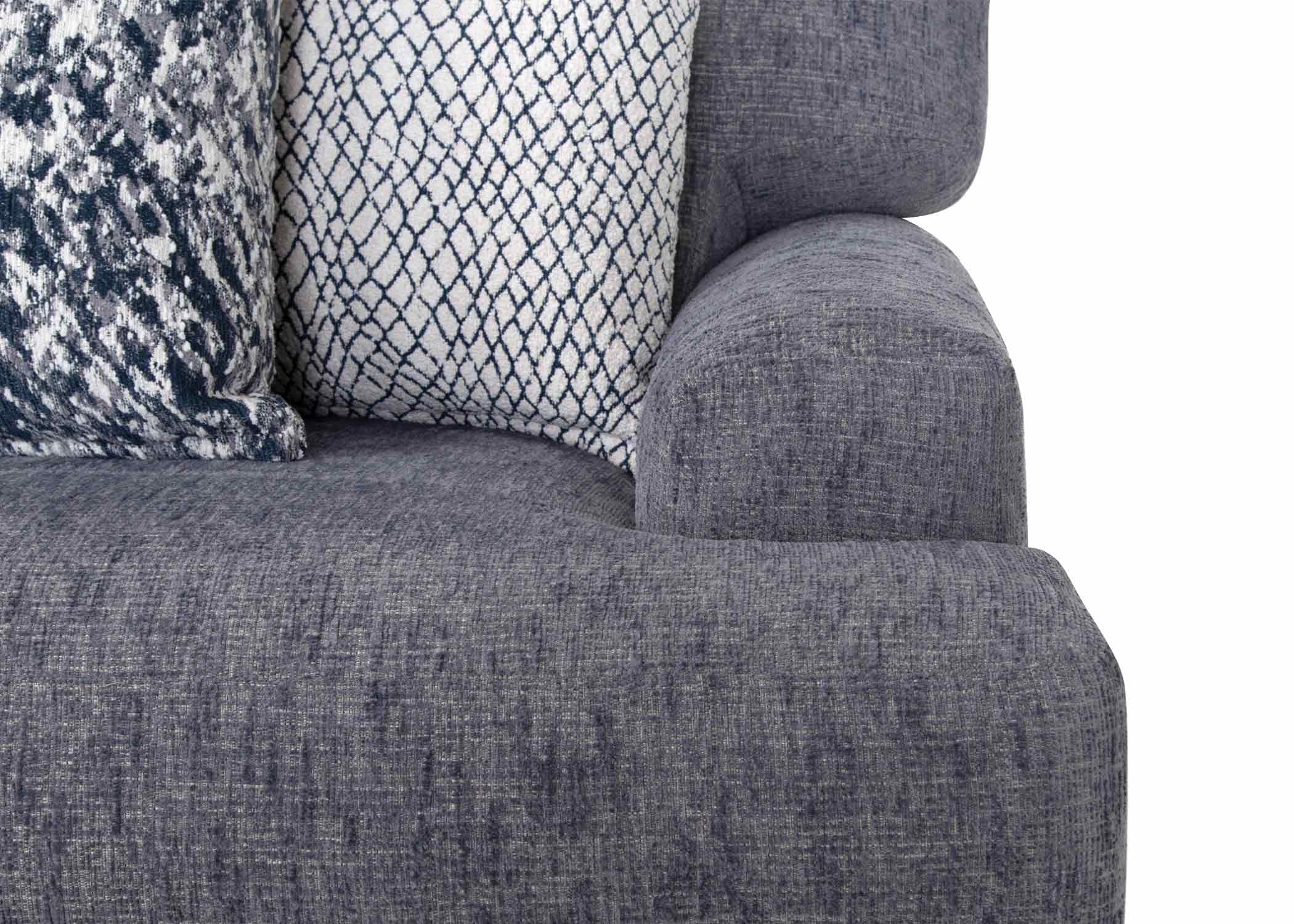 Franklin 960 Sapphire Sofa with Reversible Chaise