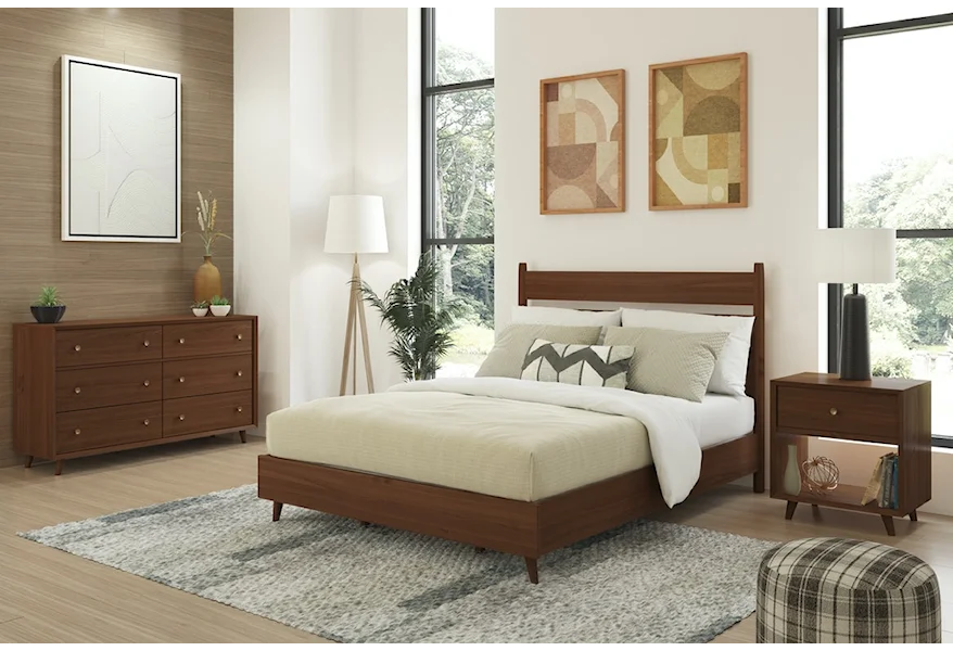 Ludwig Queen Bedroom Group by Flexsteel Wynwood Collection at Sheely's Furniture & Appliance
