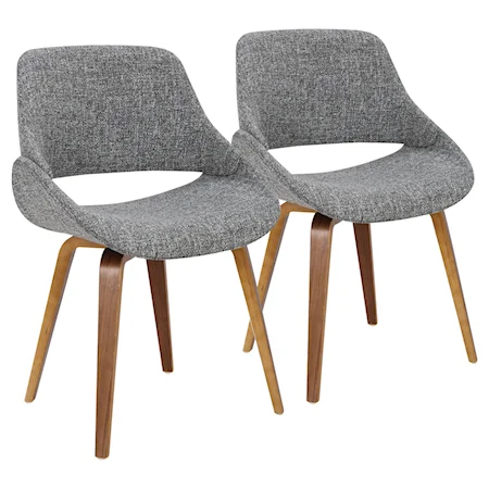 Contemporary Fabrico Chair - Set of 2