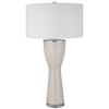 Uttermost Amphora Amphora Off-White Glaze Table Lamp