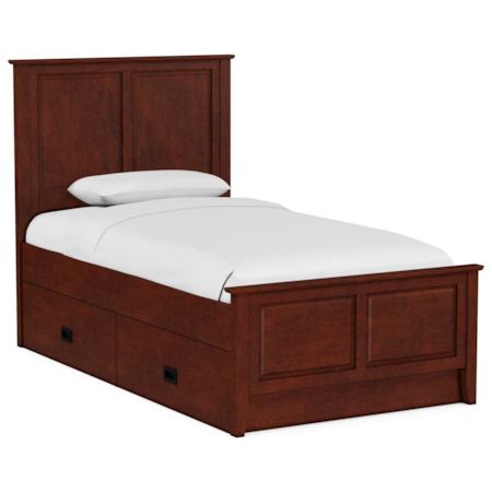 Twin Trundle Lancaster Bed