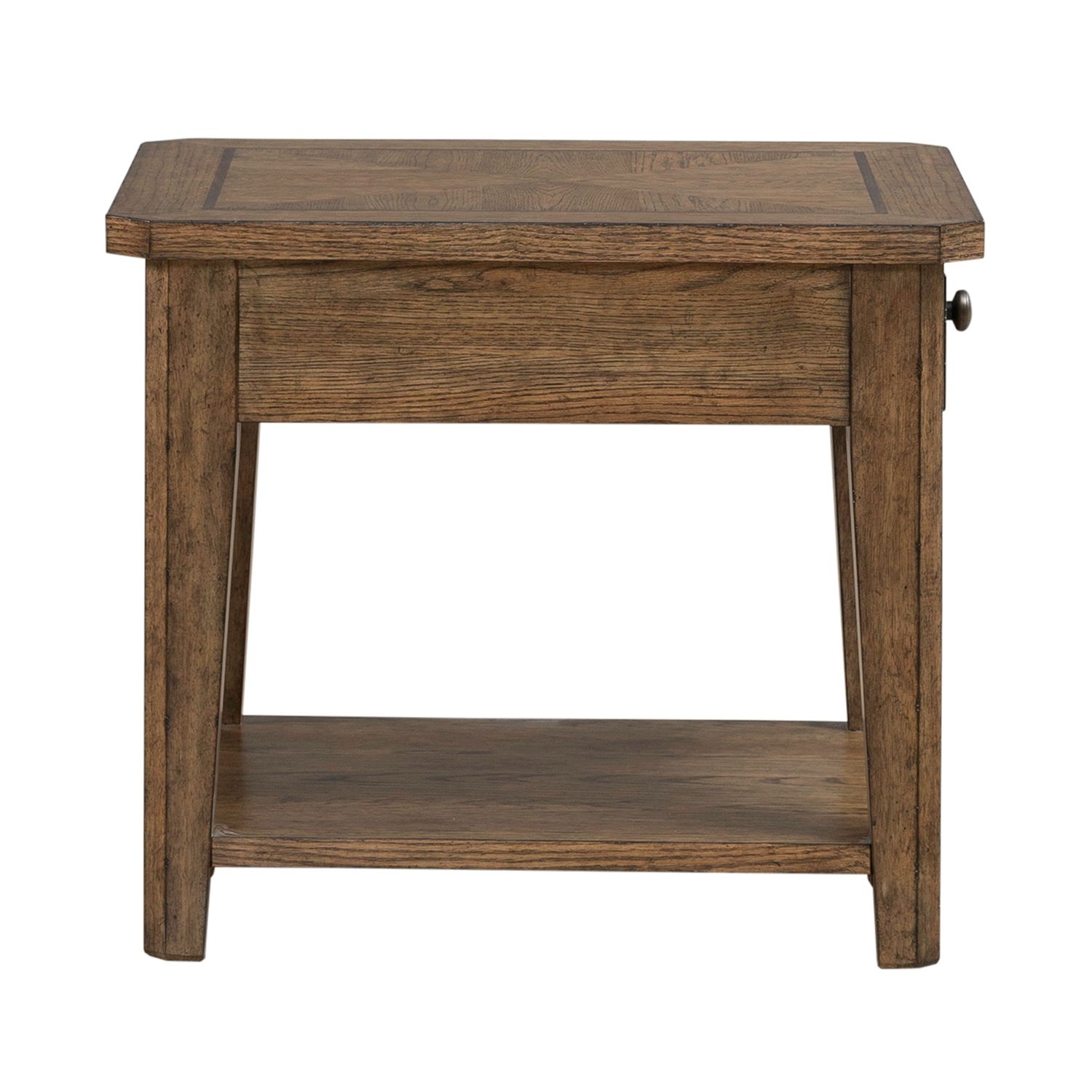 Liberty Furniture Carolina Park Single-Drawer End Table