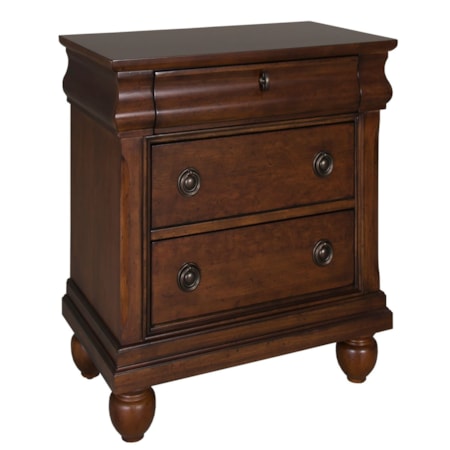 Three-Drawer Night Stand