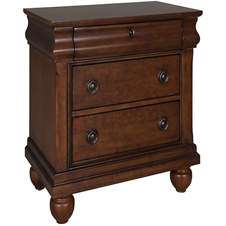 Three-Drawer Night Stand