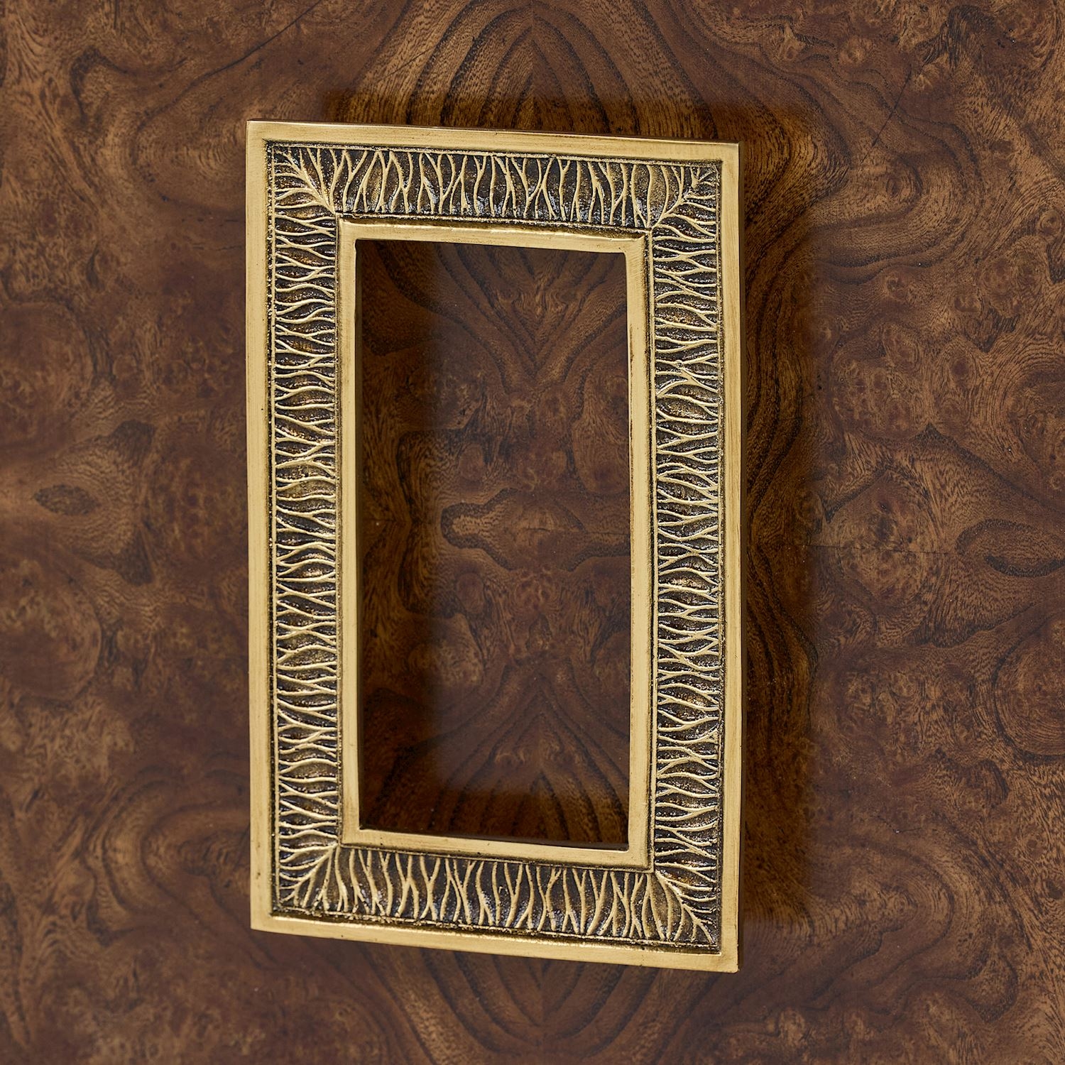 Modern Rustic 4-Door Credenza w/Adj. Shelves