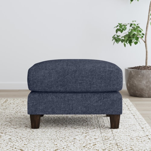 Transitional Rectangle Ottoman