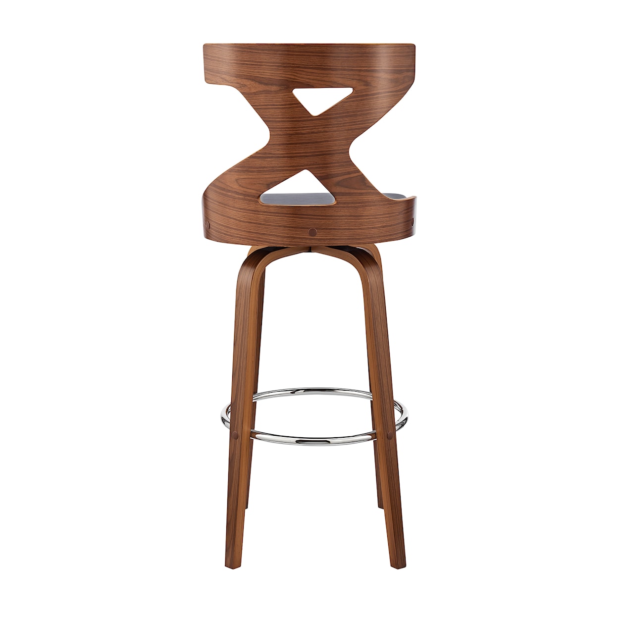 Armen Living Gayle 26" Swivel Upholstered Barstool