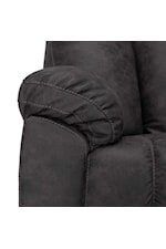 Franklin 4703 Connery Casual Manual Swivel Rocker Recliner with Pillow Arms