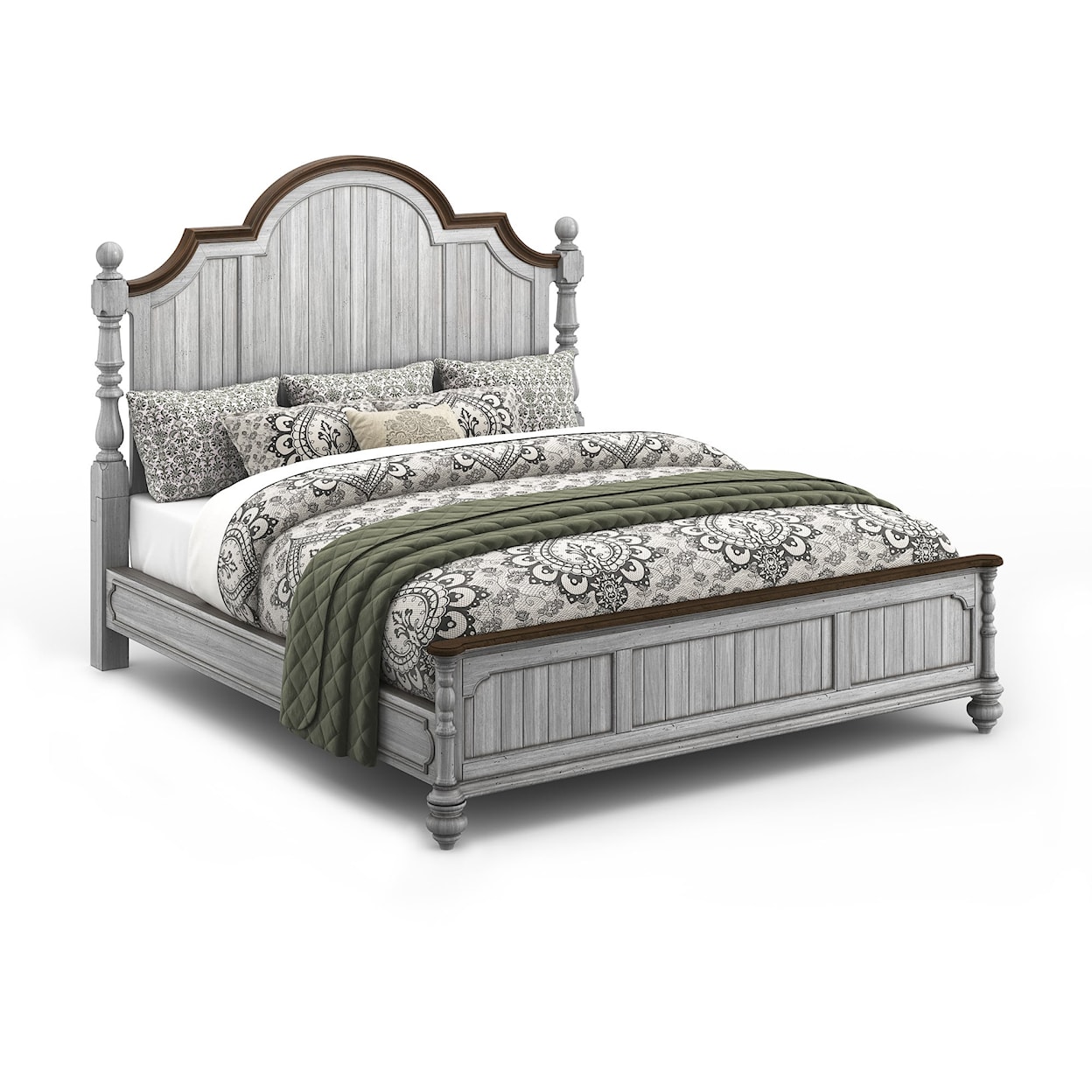 Flexsteel Wynwood Collection Plymouth Cal King Poster Bed