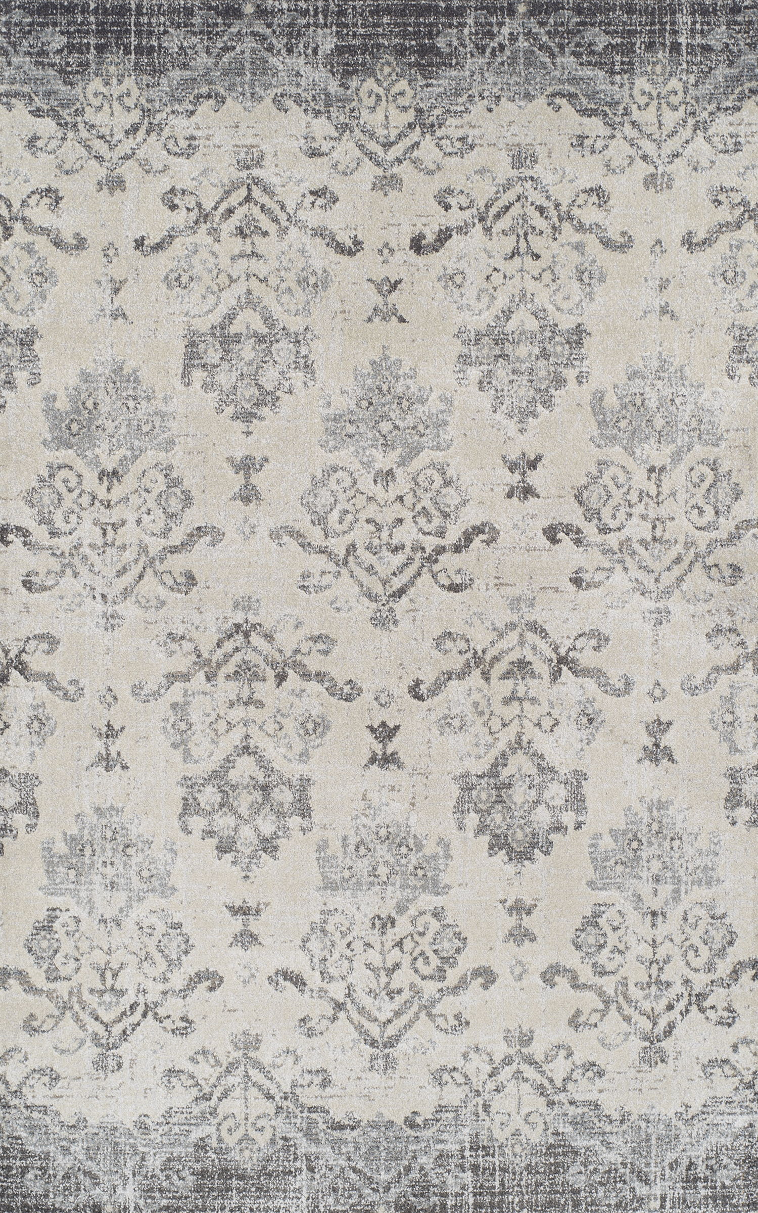 Dalyn Antigua Pewter 3'3"X5'3" Area Rug